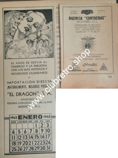 SET DE 12 AFICHES PUBLICITARIOS RETRO DE MONTERREY 1920s -40s ORIGINALES - Image 3