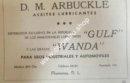 SET DE 17 AFICHES PUBLICITARIOS RETRO DE MONTERREY 1940s -60s - Image 11