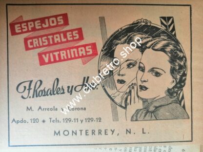 SET DE 17 AFICHES PUBLICITARIOS RETRO DE MONTERREY 1940s -60s - Image 5