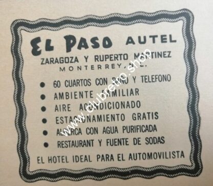 SET DE 17 AFICHES PUBLICITARIOS RETRO DE MONTERREY 1940s -60s - Image 2