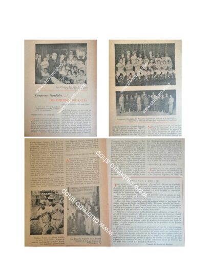 AFICHES ANTIGUOS LOS NIÑOS CAMPEONES DE MONTERREY 1958