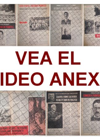 LOTE DE 60 AFICHES GUERRA CRISTERA 1970s
