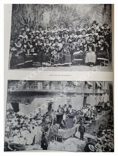 NOTA PRENSA ANTIGUA 1896 EL CARNAVAL DE MERIDA - Image 4