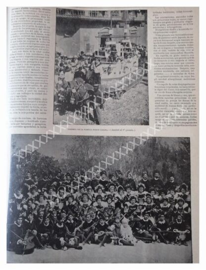 NOTA PRENSA ANTIGUA 1896 EL CARNAVAL DE MERIDA - Image 5