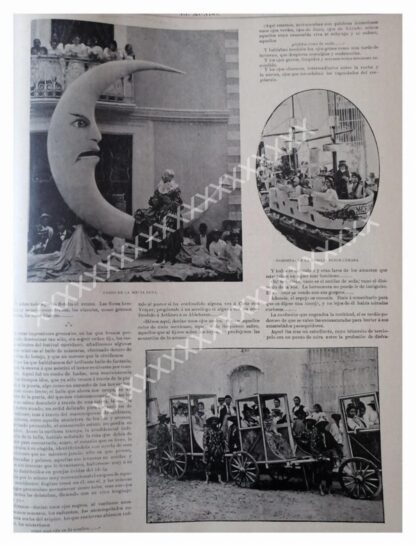 NOTA PRENSA ANTIGUA 1896 EL CARNAVAL DE MERIDA - Image 7