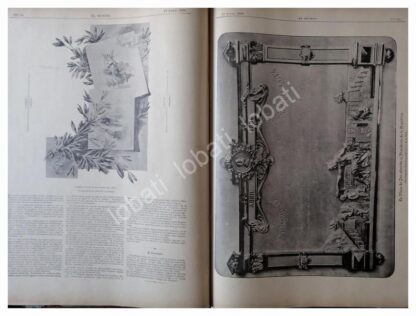 NOTA Y GRABADO ANTIGUO 1896 PORFIRIO DIAZ Y BANQUETE - Image 4