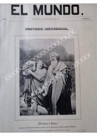 PORTADA ANTIGUA DE JOSE SALOME PINA 1896 /ARTE SACRO