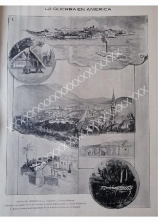 NOTA DE PRENSA 1896 GUERRA VENEZUELA - REINO UNIDO