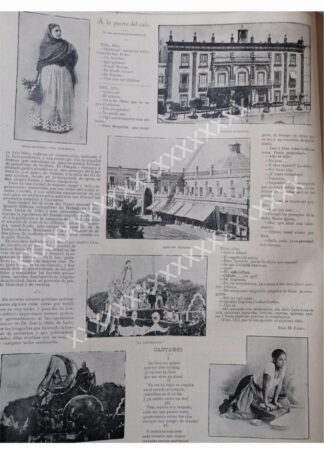 NOTA DE PRENSA 1896 FIESTAS DE LEON GUANAJUATO.