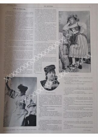 NOTA DE PRENSA 1896 ACTRIZ, ESPERANZA AGUILAR HUERVA /FEP