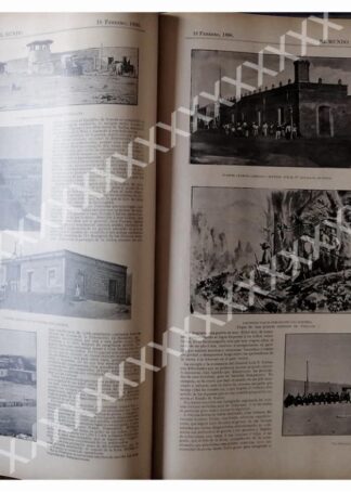 NOTA PRENSA ANTIGUA 1896 GUERRA YAQUI Y JOSE LEIVAS CAJEME