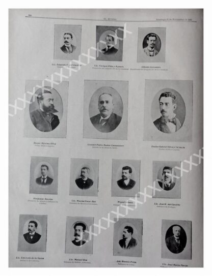 CARTEL ANTIGUO ORIGINAL DE REPORTAJE ANTIGUO 1897 EL CASO VILLAVICENCIO (CASO ARROYO) - Image 5