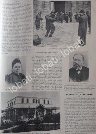 CARTEL ANTIGUO ORIGINAL DE INAUGURAN EL ASILO DE HUERFANOS MAAS NARRO DE SALTILLO COAH.