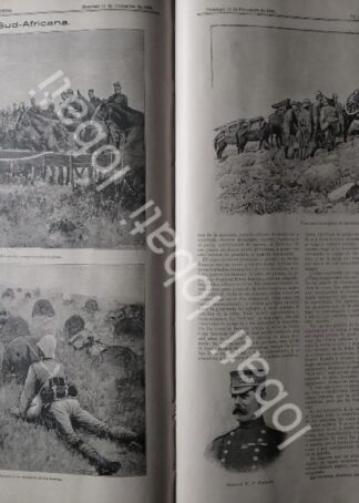CARTEL ANTIGUO ORIGINAL DE LA GUERRA DE LOS BOERS 1899 / MLT