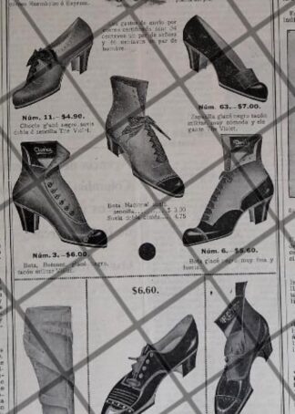 AFICHE PUBLICITARIO ANTIGUO ZAPATERIA DEL ELEFANTE 1912 /3
