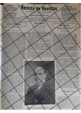 PORTADA ANTIGUA 1912 CARLOS LERDO DE TEJADA Y MAS