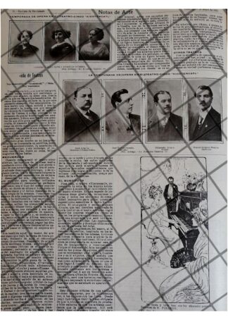 AFICHE RETRO INAUGURAN TEATRO CIRCO XICOTENCATL 1912