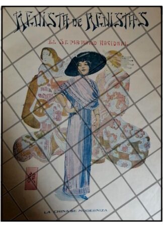 PORTADA ANTIGUA 1912 CHINA DE MODERNIZA
