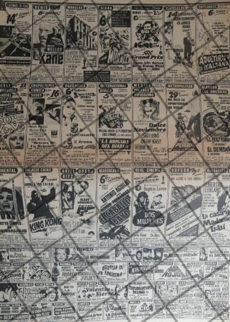 CARTELERA DE CINE RETRO 2 FEBRERO 1969