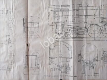 GRABADO ANTIGUO LOCOMOTORA CLASE MT-3 1928 / A12 - Image 3