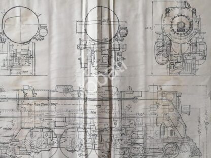 GRABADO ANTIGUO LOCOMOTORA HUDSON 1928 / A14 - Image 3