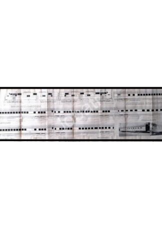 GRABADO ANTIGUO TREN CHICAGO DIESEL 400 1928 / A4