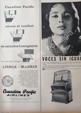 CARTEL ANTIGUO ORIGINAL DE FLOR SILVESTRE Y LAS ROCKOLAS AMI 1956 / FEP