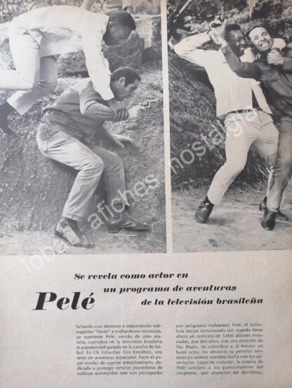 CARTEL ANTIGUO ORIGINAL DE NACHO CALDERON Y PANTALONES PORTEFINO 1968 /FEP 2 - Image 2