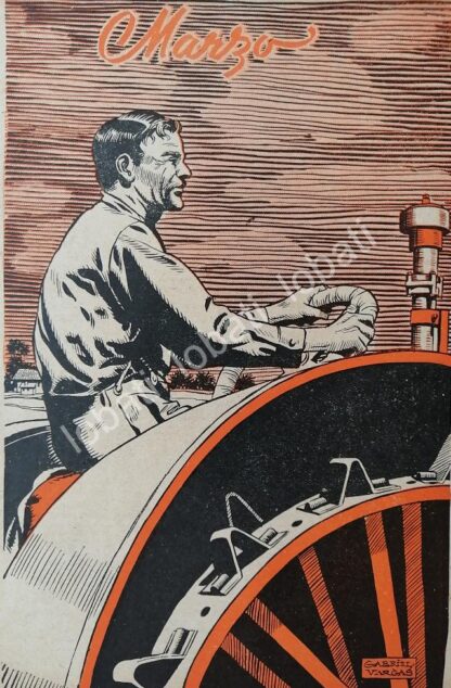 CARTEL ANTIGUO ORIGINAL DE AFICHES FUNDIDORA MONTERREY DIBUJOS DE GABRIEL VARGAS 1940 - Image 4