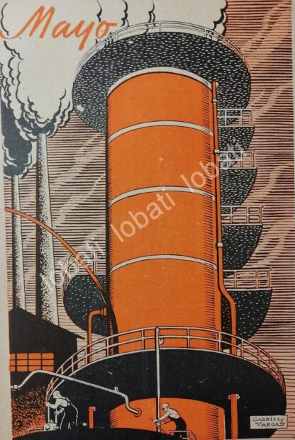 CARTEL ANTIGUO ORIGINAL DE AFICHES FUNDIDORA MONTERREY DIBUJOS DE GABRIEL VARGAS 1940 - Image 6
