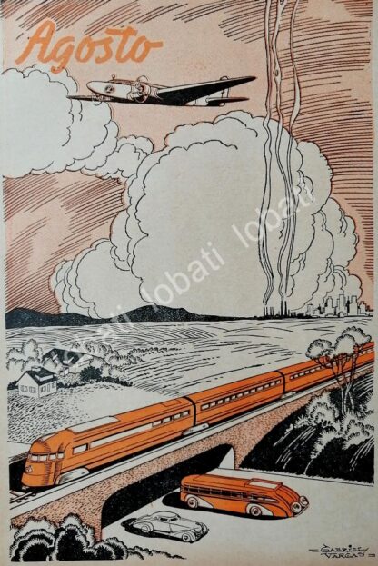 CARTEL ANTIGUO ORIGINAL DE AFICHES FUNDIDORA MONTERREY DIBUJOS DE GABRIEL VARGAS 1940 - Image 9