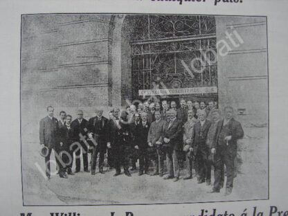 CARTEL ANTIGUO ORIGINAL DE WILLIAM BRYAN EN LA CERVECERIA CUAUHTEMOC 1908 / SUPER RARO - Image 2