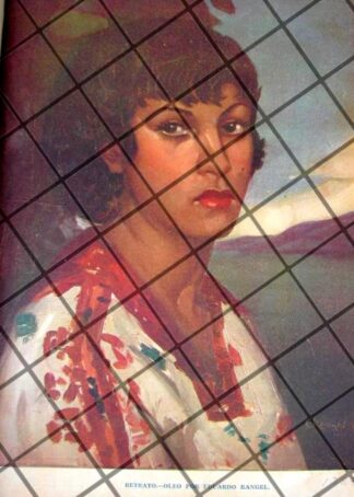 PORTADA ANTIGUA DEL PINTOR EDUARDO RANGEL 1936
