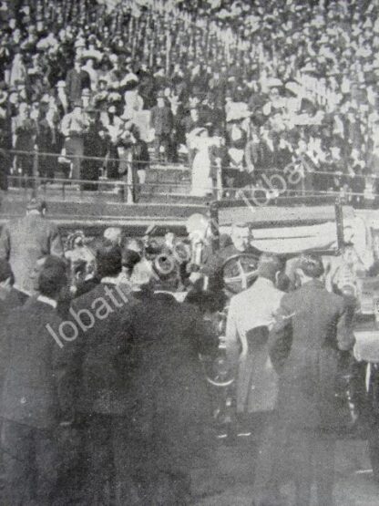 CARTEL ANTIGUO ORIGINAL DE PORTADA. PORFIRIO DIAZ EN LA PLAZA EL TOREO 1909 - Image 2