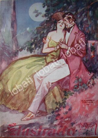 PORTADA ANTIGUA ORIGINAL  DE FERNANDO BOLAÑOS CACHO 1929 /ARTE