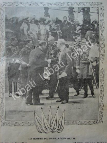 PORTADA ANTIGUA ORIGINAL  1911 LEON DE LA BARRA Y MILITARES /PLT - Image 2