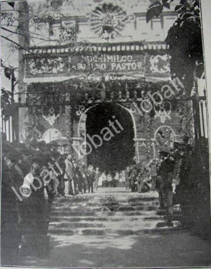 PORTADA ANTIGUA ORIGINAL  1909 ARZOBISPO JOSE MORA DEL RIO LLEGA CATEDRAL - Image 2