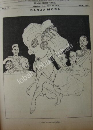 PORTADA ANTIGUA ORIGINAL  1914 WOODROW WILSON Y LA GUERRA /308 PLT MLT