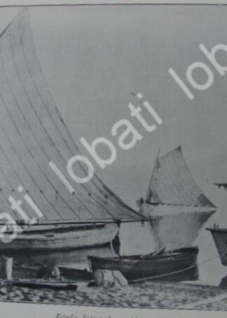 CARTEL ANTIGUO ORIGINAL DE REGATAS EN EL LAGO DE CHAPALA 1910 / LDM