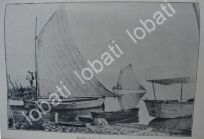 CARTEL ANTIGUO ORIGINAL DE REGATAS EN EL LAGO DE CHAPALA 1910 / LDM