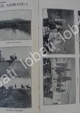 CARTEL ANTIGUO ORIGINAL DE EJERCICIOS MILITARES 1910 D.F / MLT
