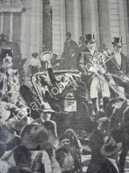 PORTADA ANTIGUA ORIGINAL  1911 FRANCISCO I MADERO DESFILE TRIUNFAL /PLT - Image 4