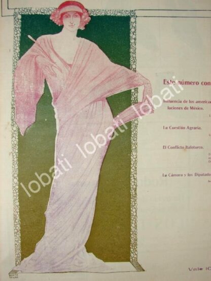 PORTADA ANTIGUA ORIGINAL  1911 DE ROBERTO MONTENEGRO / PINTORES - Image 2