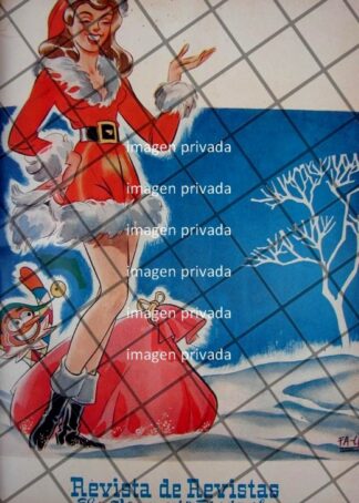 PORTADA ANTIGUA DE ANGEL ZAMARRIPA 1943 NAVIDAD