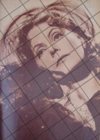AFICHE ANTIGUO 1939 / GRETA GARBO