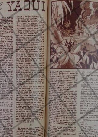 CUENTO INEDITO DE RAMON RUBIN 1939 DIBUJO GABRIEL VARGAS
