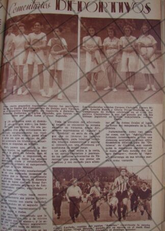 AFICHE ANTIGUO 1939 CLUB DEPORTIVO CHAPULTEPEC