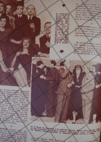 AFICHE ANTIGUO 1939 LAWYER, SILVIA REYNER EN MEXICO