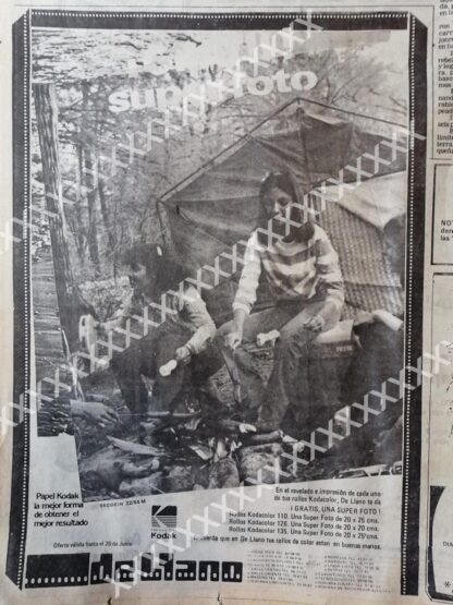 CARTEL ANTIGUO ORIGINAL DE TIENDAS DELLANO 1983 MONTERREY 1 - Image 2