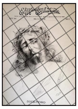 PORTADA ANTIGUA 1906 JESUS CRUCIFICADO / CARLOS ALCALDE